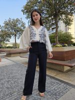Calça Clássica Azul Marinho - Image 7