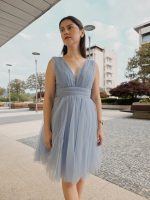 Vestido Tule Azul Baby - Image 3