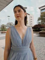 Vestido Tule Azul Baby - Image 4