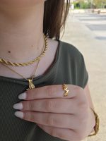 Anel Corações Aço Inox. - Image 2