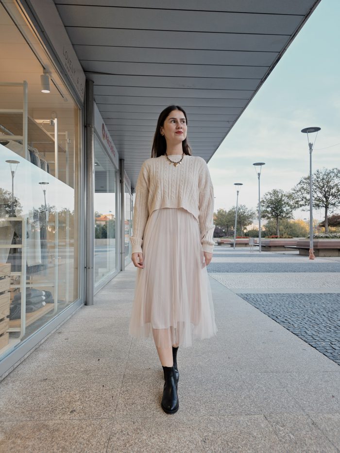 Vestido Com Camisola - Image 1