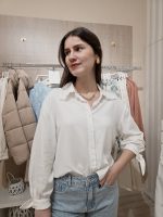 CAMISA BRANCA GOLA BORDADA - Image 3