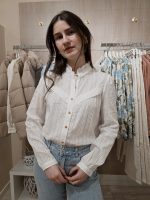 BLUSA BOTÃO DOURADO