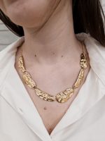 Colar Dourado Aço Inoxidável