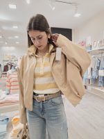 Casaco Bege Oversize