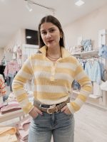 Polo Riscas Amarelo