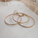 CONJUNTO DE PULSEIRA RÍGIDA AÇO INOX