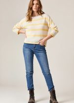 Camisola Riscas Amarelo