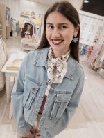 Casaco Jeans Bolso Largo - Image 2