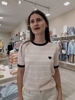 Camisola Riscada Rosa Claro - Image 3