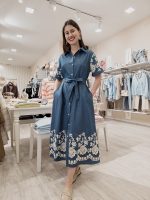 Vestido Longo Abotoado - Image 9