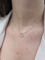 Colar Trevo Dourada Aço Inox. - Image 2