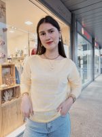 Camisola Amarela Riscas 100% Algodão - Image 2