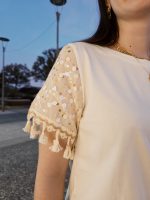 Camisola Com Manga Elaborada - Image 6