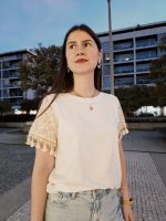 Camisola Com Manga Elaborada - Image 7