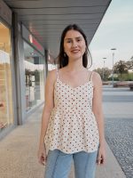 Top Alças às Bolinhas Vermelho - Image 5