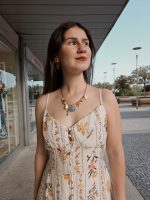 Vestido Florido Amarelo - Image 3