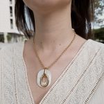 Colar Dourado Aço Inoxidável