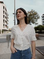 Blusa Abotoada Branca - Image 4