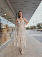 Vestido Padrão Verde - Image 6