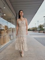 Vestido Padrão Verde - Image 3