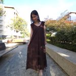 Vestido Solto Castanho