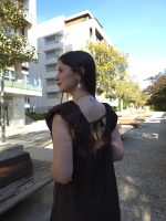 Vestido Solto Castanho - Image 3
