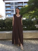 Vestido Solto Castanho - Image 2