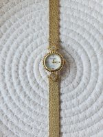 Relógio Dourado Com Brilhantes Aço Inox - Image 6
