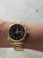 Relógio Analógico Com Mostrador Preto Aço Inox - Image 4