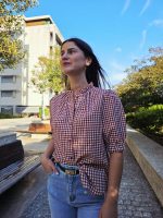 Camisa Bordeaux Vichy - Image 3