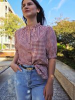 Camisa Bordeaux Vichy - Image 4