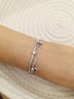 Pulseira Prateada Com Pingentes - Image 3