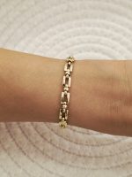 Pulseira Dourada Aço Inox - Image 5