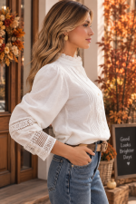 Blusa Branca Crochê - Image 2
