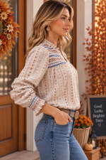 BLUSA COM PADRÃO - Image 2