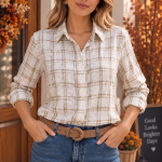 Blusa Xadrez