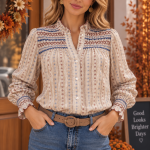 BLUSA COM PADRÃO
