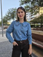 CAMISA JEANS GOLA REDONDA - Image 2