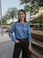 CAMISA JEANS GOLA REDONDA - Image 3