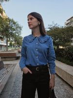 CAMISA JEANS GOLA REDONDA - Image 5