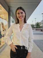 BLUSA COM BORDADO BEGE MANTEIGA