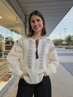 BLUSA BOHO BORDADO AZUL - Image 6