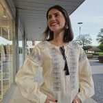 BLUSA BOHO BORDADO AZUL