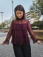 BLUSA RENDADA BRINGELA