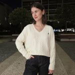 MALHA ENTRANÇADA OFFWHITE