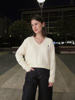 MALHA ENTRANÇADA OFFWHITE