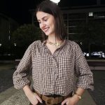 CAMISA AOS QUADROS TONS TERRA