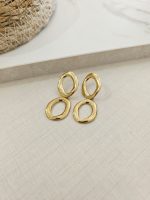 BRINCO DOURADO AÇO INOX